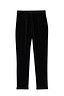 Thumbnail for Black Velvet Quinn Trouser featuring a silver diamond stud pattern and a tailored fit.