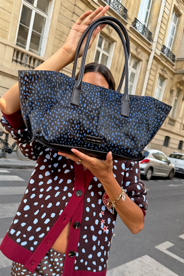 Blue Deer Pony Bag