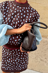 Blue Deer Pony Bag