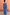 Thumbnail for Blue Eye Mesh Maxi Dress with heart and eye motifs and long sleeves, shown from the back on a model.
