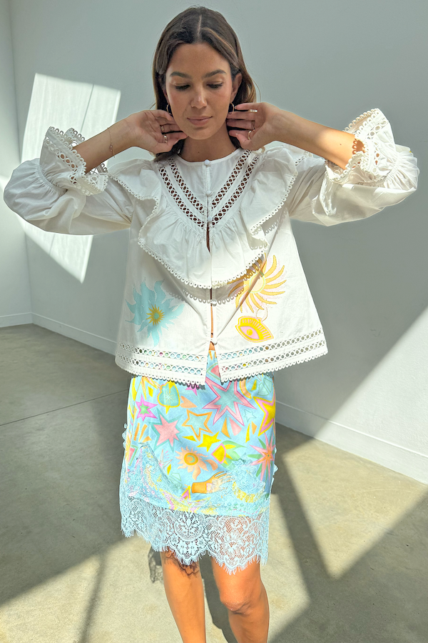 Blue Star Maeva Mini Skirt