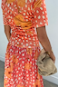 Thumbnail for Coral Poppy Gracie Midi Dress