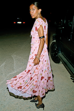 Pink Astra Lacie Maxi Skirt
