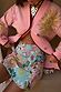 Star Beaded Dreamer Skirt featuring hand-embroidered glass bead sun and star motifs in pastel tones.