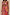 Thumbnail for Pink Fruit Stamps Skirt with a Mediterranean fruit print and shirred waistband, paired with a matching bikini top.