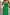Thumbnail for Green Lola Mid-axi Dress in vibrant green cotton with a ruched strapless bodice and flowy skirt.