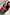 Thumbnail for Kids Red and Pink Bandana Knitted Set worn by a child crouching next to a dog in a matching jumper.
