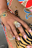 Thumbnail for Deloris Brass Bird Ring