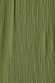 Close-up detail of the textured khaki green plisse fabric on the Celia Dress.