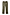 Thumbnail for Khaki green vegan leather trousers with a straight-leg silhouette and pocket detailing on a white background.