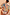 Thumbnail for Morocco Tie Front Top in a patchwork celestial print with blue and rust tones, shown from the back.