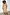 Thumbnail for Gold plisse midi dress featuring shimmering angel sleeves and a belted waist on a smiling model.
