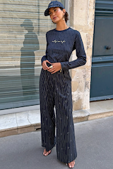 caption_Model is 5ft7” and is UK size 8, wearing UK size 10
