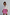 Thumbnail for Iconic Pink Vegan Leather Mini Jaspre Skirt styled with a white shirt and dark sunglasses.