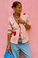 Pink Astra Hannah Cardigan