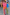 Thumbnail for Pink Mix Tile Mesh Flare Trousers
