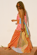 Pink Mix Tile Skirt