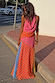 Pink Mix Tile Skirt Petite