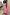Thumbnail for Pink Strappy Nova Dress featuring a dropped waist and full midaxi skirt, styled on a city street for a vacation look.