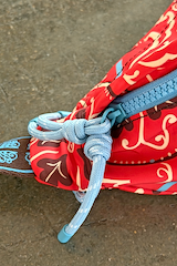 Red Paisley Bum Bag