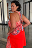 Thumbnail for Red Paisley Bum Bag