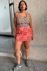 caption_Model is 5ft9” and is UK size 16, wearing UK size 18