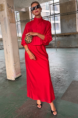 caption_Model is 5ft5” and is UK size 8, wearing UK size 10
