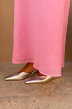 Silver Wedge Mule