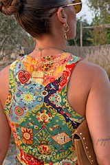 Tapestry Ribbed Tank