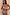 Thumbnail for Morocco Bikini Top in a celestial patchwork print with sun motifs and gathered underwired cups.