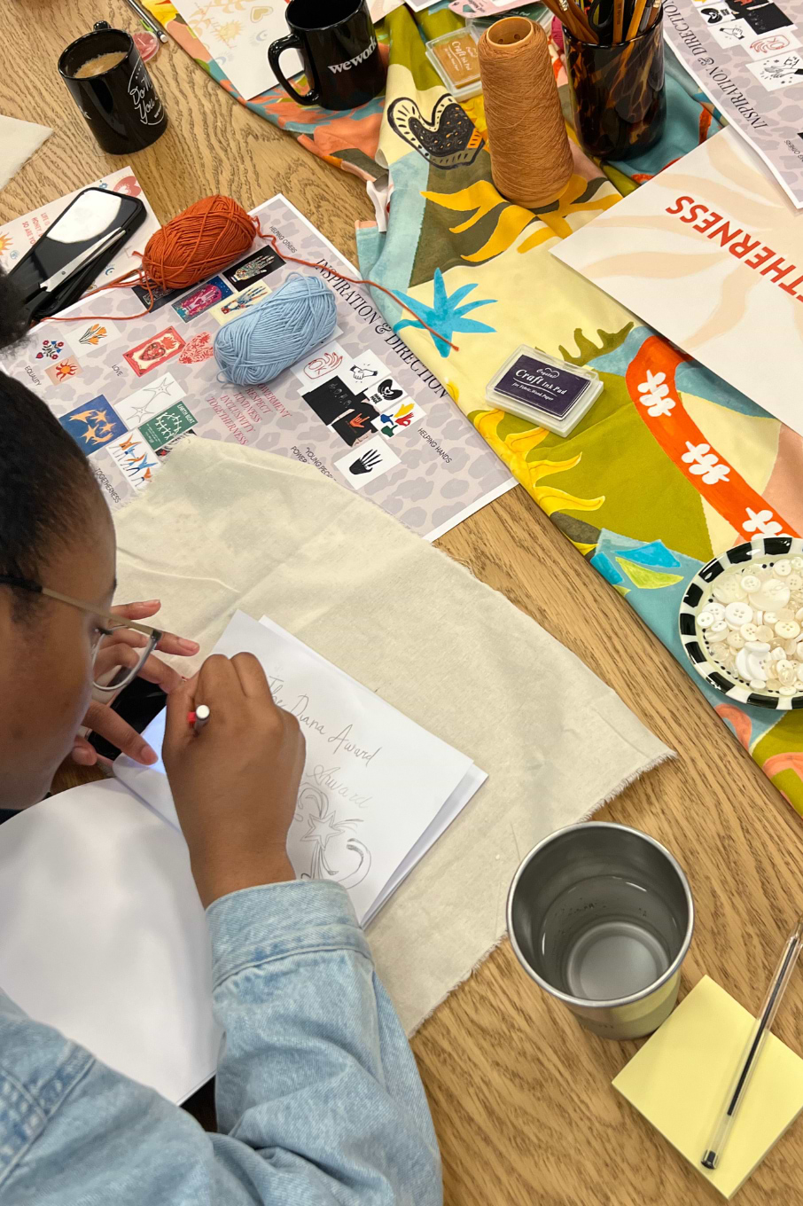 kids participating in our diana award collab