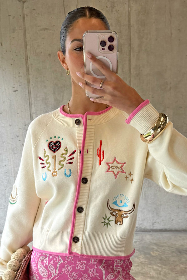 Western Icons Mini Cheryl Cardigan