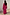 Thumbnail for Pink Paisley Mesh Midaxi Dress with long sleeves, designed in London and shown from the back.