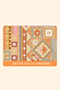 Never Fully Dressed e-gift card featuring a vibrant, intricate patchwork print with sun and celestial motifs.