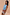 Thumbnail for Ice Blue Ribbed Tank Top in soft stretch fabric, paired with a printed lace skirt for a capsule wardrobe look.