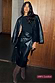 Black Leather Blazer with a relaxed silhouette and shoulder pads, crafted from 100% real leather as a transeasonal staple.