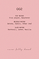 NFD Eau De Parfum 002 fragrance notes graphic on a pink background, listing pink pepper, raspberry, jasmine and vanilla.
