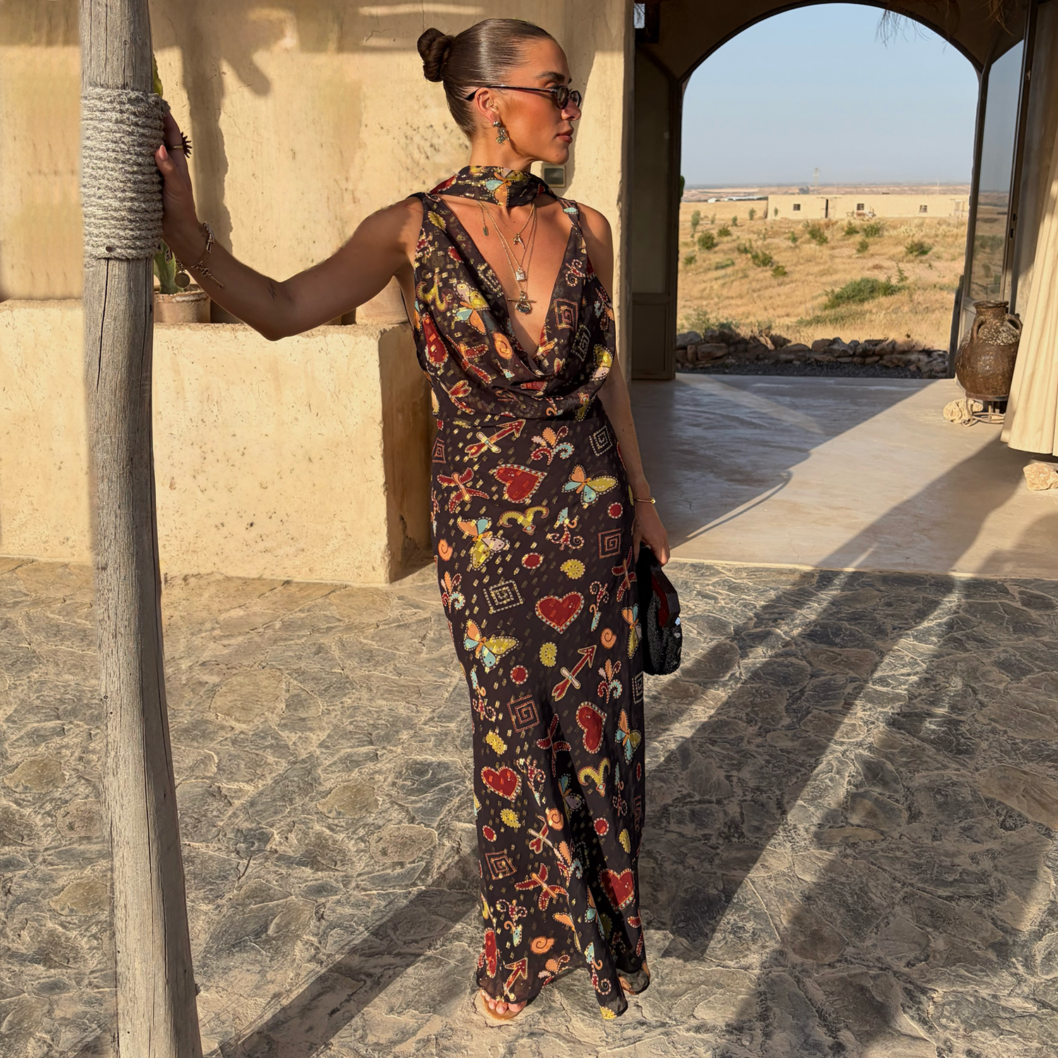 astra maxi dress Women's Black Sophie in - Size 10 This Summer's Biggest Dress Kid Size:6-9M finalsale-exclusion up back