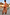 Thumbnail for Model wearing Peach Paisley Balloon Trousers as a co-ord in a poolside vacation setting.