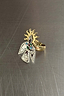 Thumbnail for Deloris Brass Bird Ring