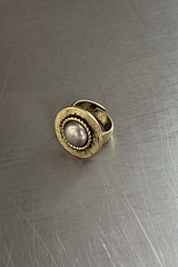 Deloris Silver Circle Ring