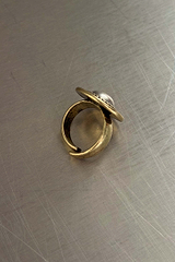 Deloris Silver Circle Ring