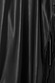 Black vegan leather and fringe detailing on the iconic Mini Jaspre Skirt.