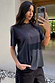 Black Studded T-Shirt with a relaxed silhouette and stud detailing around the neckline, shown in a mirror selfie.