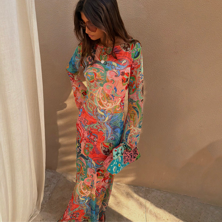 colorful mesh dress This is a must-have!!!, Outfit Name : Sena 2.0, dress , Outfit Description : A hand beaded dress , Available to order in size 8 - 18, Price Designed with a round neckline Sade Mesh Dress (Vivid Petals)