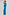 Thumbnail for Blue Jacquard Tilly Dress with gold metallic dots and an off-the-shoulder silhouette, shown on a model from the side.