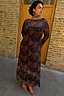 Black Bow Aria Mesh Dress Petite