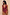 Thumbnail for Black Cherry Plunge Suit with a deep red cherry print, plunging neckline and gathered waist detail on a model.