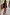 Thumbnail for Chocolate brown Check Floral Lottie Skirt co-ord styled with a suede jacket in a mirror selfie.