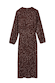 Chocolate Sequin Vienna Dress seen from the back, featuring long sleeves and a rich brown all-over sequin finish.